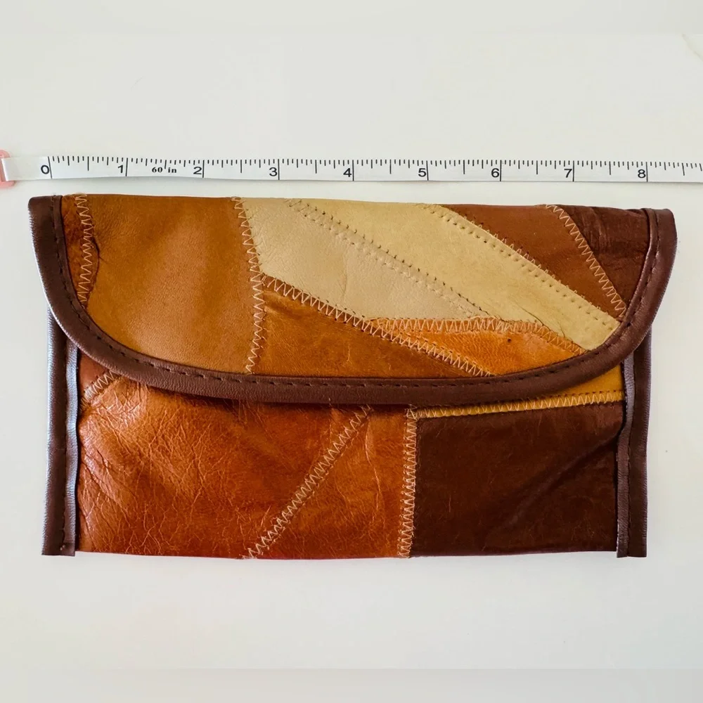 Vintage patchwork genuine